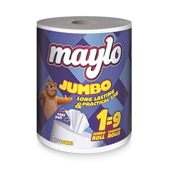 Maylo Jumbo Havlu 1=9 Rulo