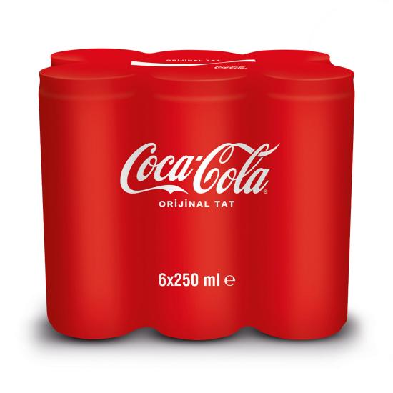 Coca-Cola 6X250 Ml Kutu Online Satış